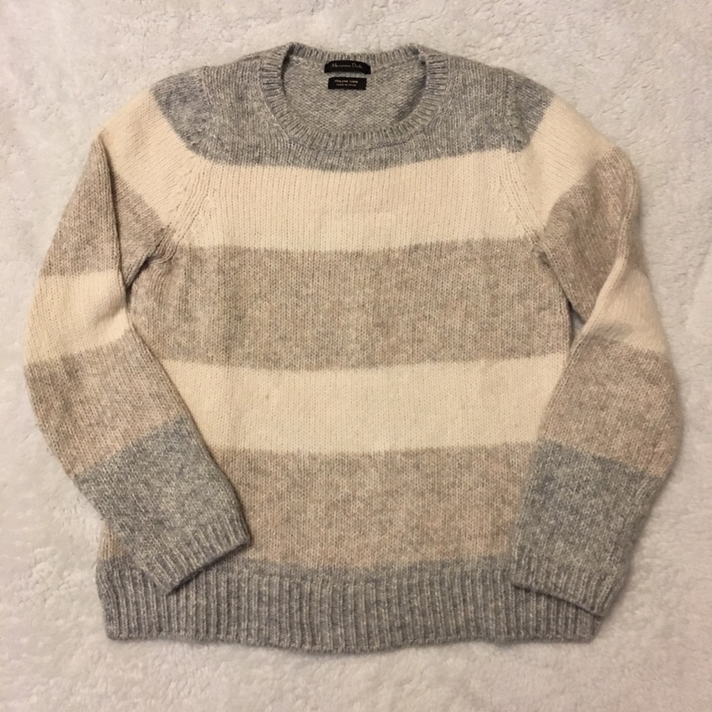 Massimo Dutti Striped Sweater